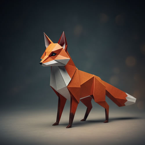 Fox Origami